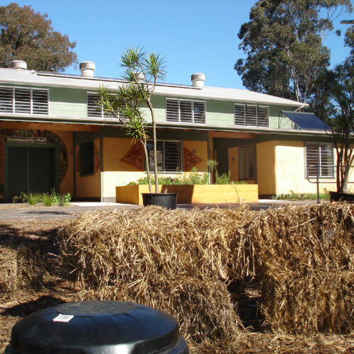 Straw bale construction sydney - connected design environmental building design