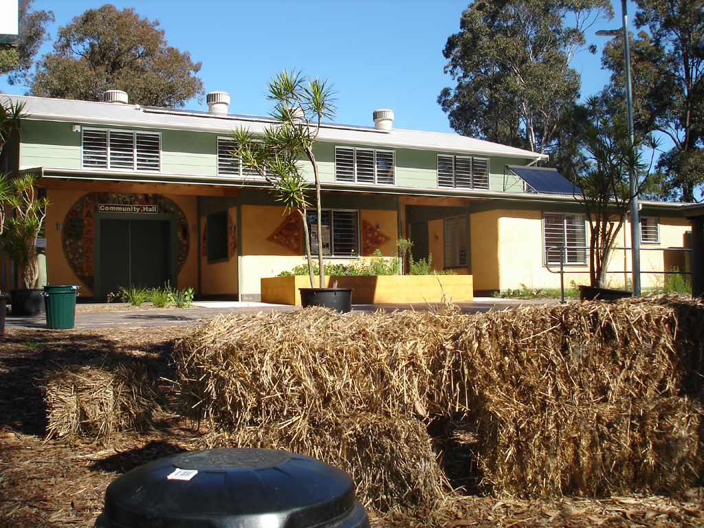 Straw bale construction sydney - connected design environmental building design