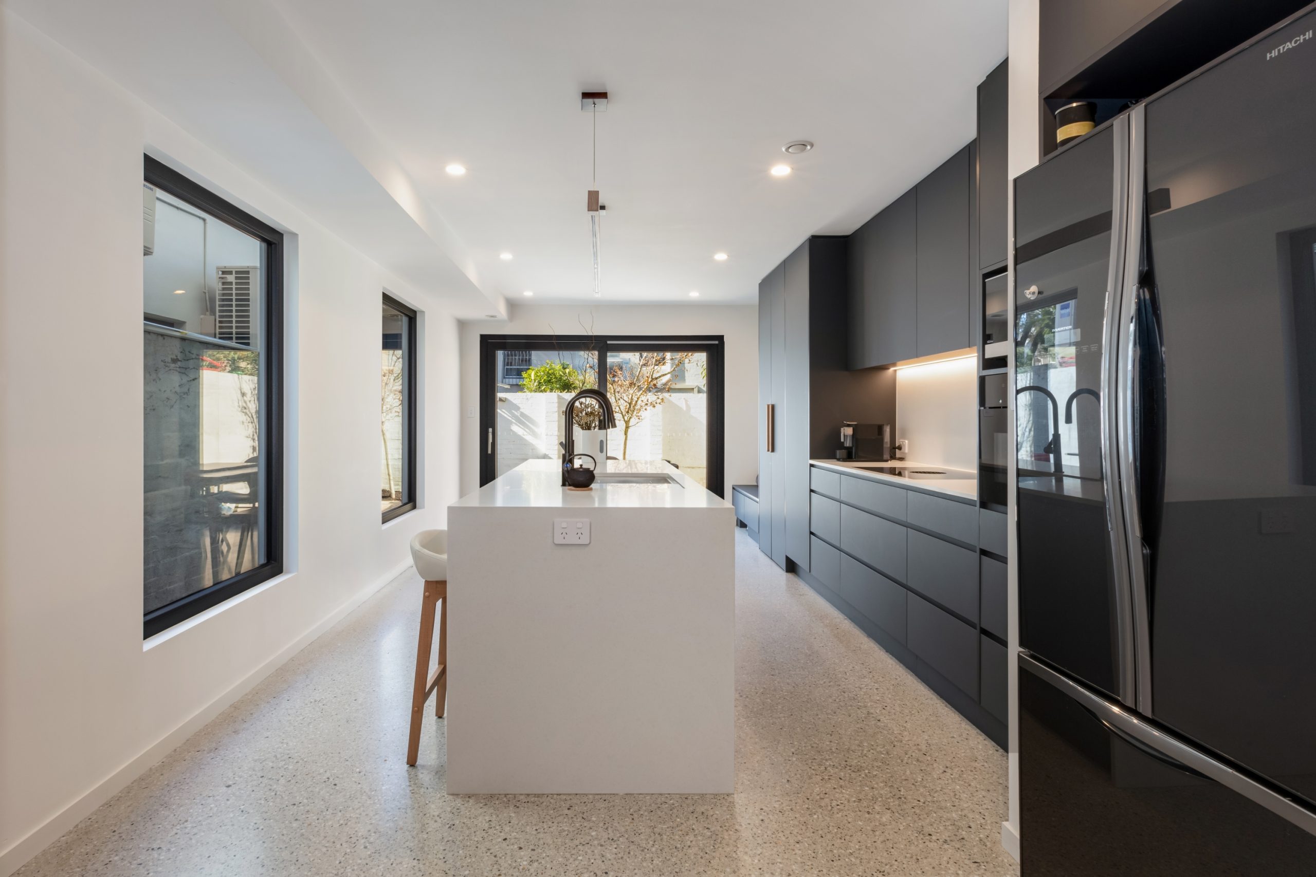 Kitchen view to rear