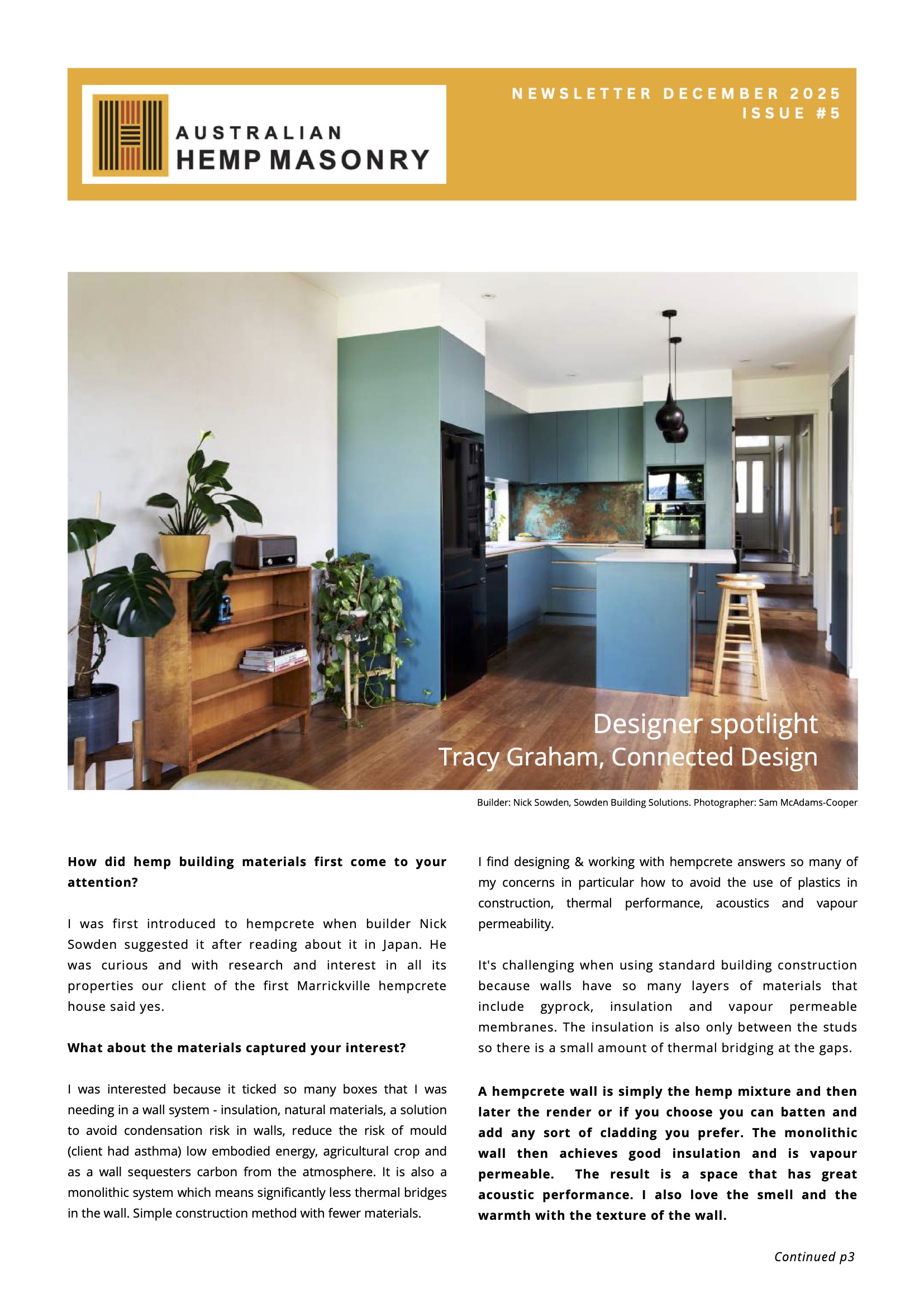 Hemp construction sydney sustainable building design